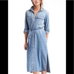 Gap 1969 long denim shirtdress 💕💕New